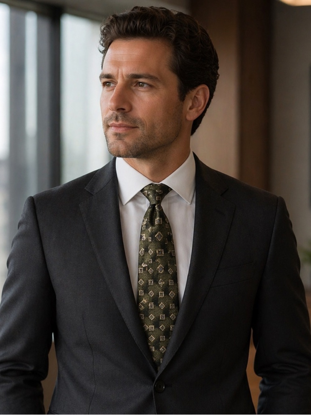 Men’s String beans tie